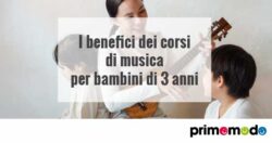 corsi di musica per bambini 3 anni