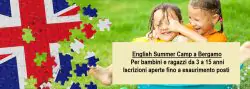 English Summer Camp a Bergamo